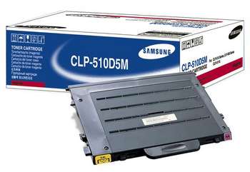 Original Samsung CLP-510D5M Magenta Toner Cartridge