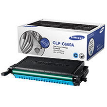 Original Samsung CLPC660A Cyan Toner Cartridge        