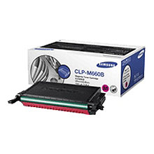 Original Samsung CLPM660B Magenta Toner Cartridge        