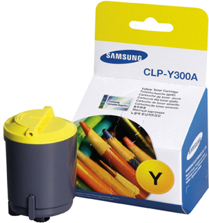 Original Samsung CLPY300A Yellow Toner Cartridge        