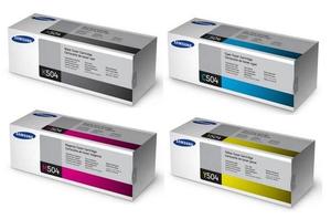 Samsung Original CLT-504S Set Of 4 Toner Cartridges (Black,Cyan,Magenta,Yellow)