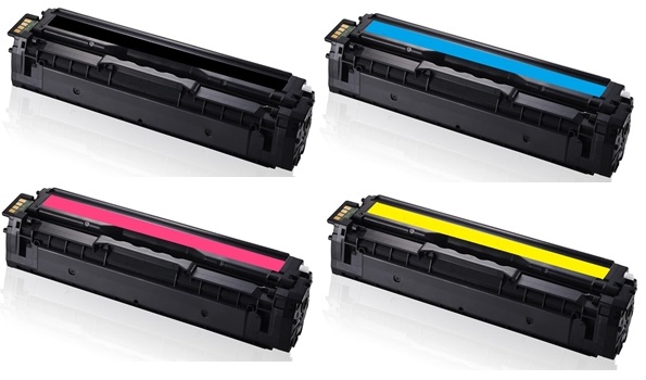 
	Compatible Samsung CLT-504S Set Of 4 Toner Cartridges (Black/Cyan/Magenta/Yellow)

