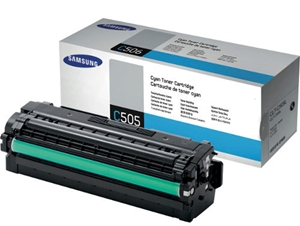 Samsung Original CLT-C505L Cyan Toner Cartridge (CLT-C505L/ELS)