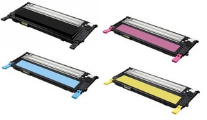 Compatible Samsung CLT-4092 Set Of 4Toner Cartridges (Black/Cyan/Magenta/Yellow)
