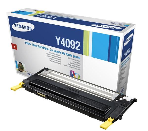 Original Samsung CLT-Y4092S Yellow Toner Cartridge        