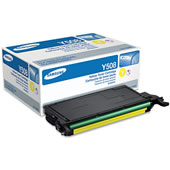 Original Samsung CLT-Y5082L Yellow Toner Cartridge        