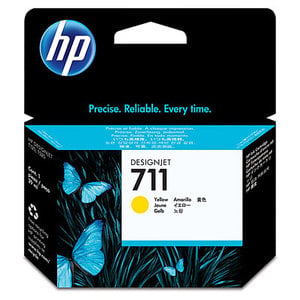 HP Original 711 Yellow Ink Cartridge (CZ132A)