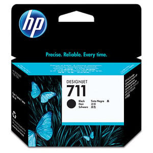 HP Original 711 Black High Capacity Ink Cartridge (CZ133A)