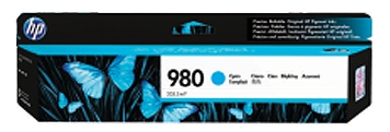 Original HP 980 Cyan Ink Cartridge (D8J07A)