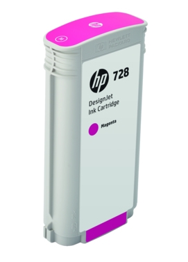 Original HP 728 Magenta High Capacity Inkjet Cartridge (F9J66A)