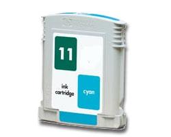 HP Original No. 11 Cyan Ink Cartridges (C4836AE)