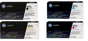 
	HP Original 651A Pack Of 4 Cartridges (Black,Cyan,Magenta,Yellow)
