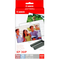 Canon Original KP-36IP Colour Ink & Paper Pack 
