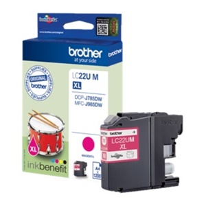 Original Brother LC22UM Magenta Inkjet Cartridge (LC-22UM)