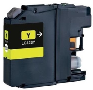 Original Brother LC123Y Yellow Ink Cartridge
