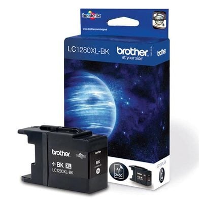 Original Brother LC1280XL-BK Black Ink Cartridge 