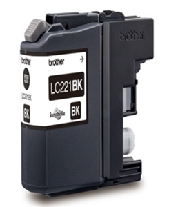 Original Brother LC-221BK Black Inkjet Cartridge (LC221BK)