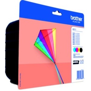 Brother Original LC223VALBP Ink Cartridge Multipack
(Black,Cyan,Magenta,Yellow)