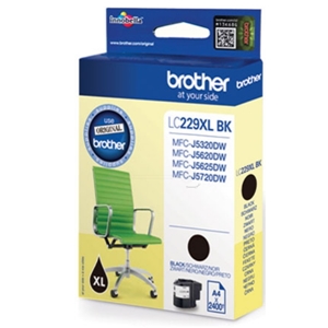 Brother Original LC229XLBK Extra High Capacity Black Ink Cartridge