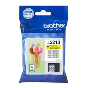 Original Brother LC3213Y Yellow High Capacity Inkjet Cartridge