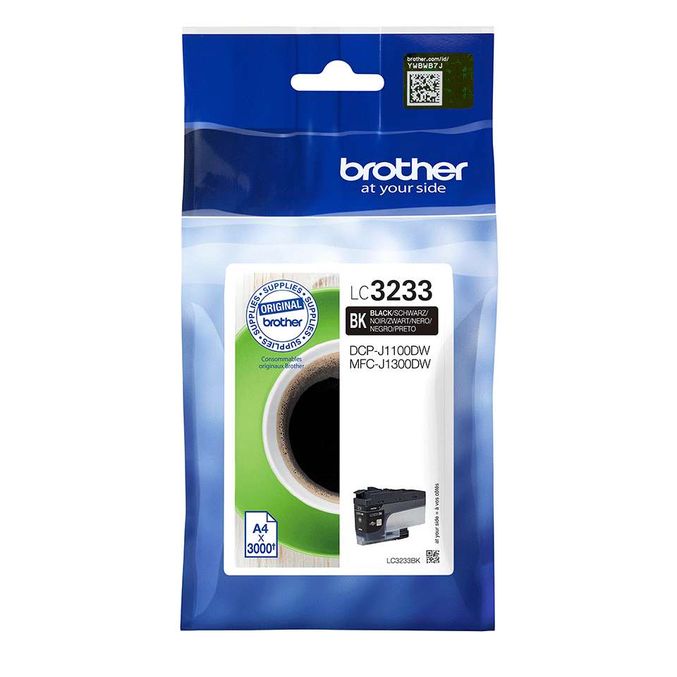 Brother Original LC3233BK Black Inkjet Cartridge