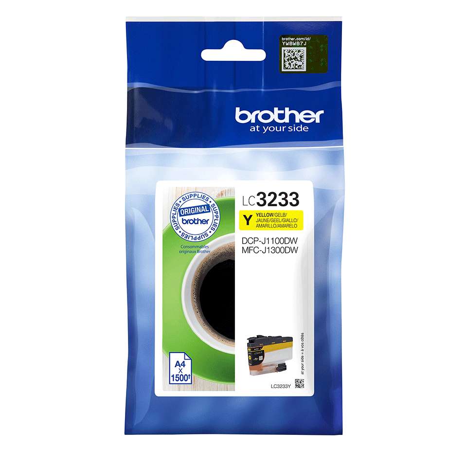 Brother Original LC3233Y Yellow Inkjet Cartridge