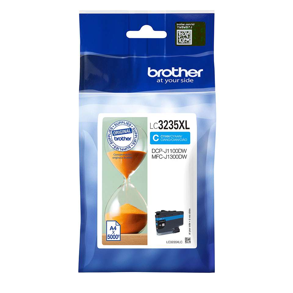 Brother Original LC3235XLC Cyan High Capacity Inkjet Cartridge