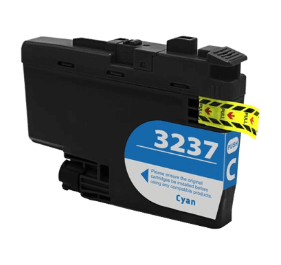 Brother Original LC-3237C Cyan Inkjet Cartridge (LC3237C)