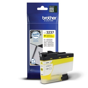 Brother Original LC-3237Y Yellow Inkjet Cartridge (LC3237Y)