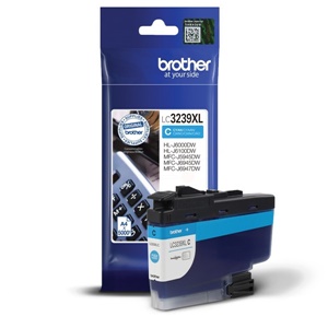 Brother Original LC-3239XLC Cyan High Capacity Inkjet Cartridge (LC3239XLC)