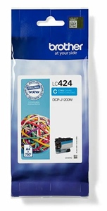 Original Brother LC424C Cyan Inkjet Cartridge