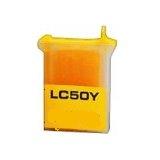 Brother LC50Y Yellow Compatible Ink Cartridge

