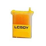 Brother LC50Y Yellow Compatible Ink Cartridge
