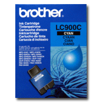 Original Brother LC900C Cyan Inkjet Cartridge
