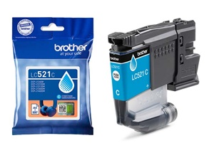 Original Brother LC-521C Cyan Inkjet Cartridge LC521C