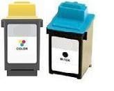 Lexmark 50 (17G0050) Black and Lexmark 20 (15M0120) Colour High Capacity Remanufactured Ink Cartridges
