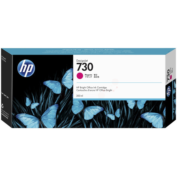 Original HP 730 Magenta High Capacity Inkjet Cartridge P2V69A