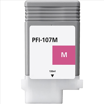 Canon Compatible PFI107M Magenta Ink Cartridge 