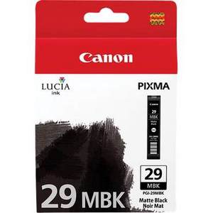 
	PGI-29MBK (4868B001AA ) Canon Original Matt Black Ink Cartridge
