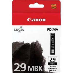 
	PGI-29MBK (4868B001AA ) Canon Original Matt Black Ink Cartridge
