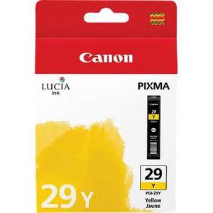 
	PGI-29Y (4875B001AA ) Canon Original Yellow Ink Cartridge
