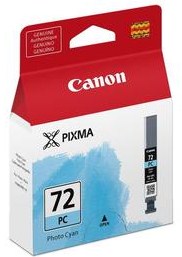 
	Canon Original PGI-72PC Photo Cyan Ink Cartridge (6407B001)
