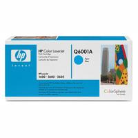 Original Q6001A HP Cyan Toner Cartridge