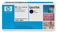 Original HP Q6470A Black Toner Cartridge