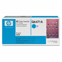 Original Q6471A HP Cyan Toner Cartridge