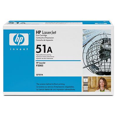 Original Q7551A HP Black Toner Cartridge