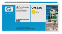Original Q7582A HP Yellow Toner Cartridge