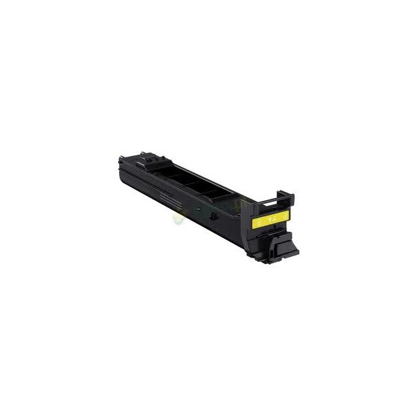 Konica Minolta A0DK252 Yellow Compatible Toner Cartridge