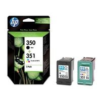 HP Original 350/351 Combo-pack Ink Cartridges (SD412EE)