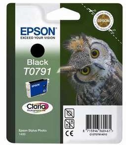 Original Epson T0791 Black Ink Cartridge
